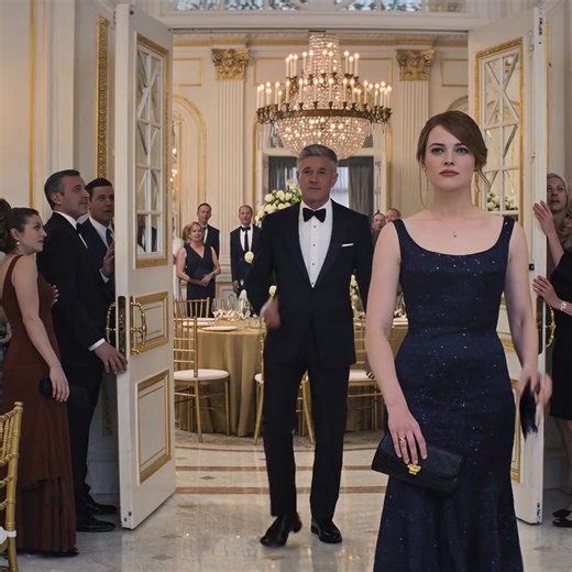 MY MOTHER DEMANDED I GIVE MY PENTHOUSE TO MY SISTER. THEN ITS REAL OWNER SHOWED UP. The slap was so loud the band stopped playing. My ear rang. My mom stood there, breathing hard into the wedding microphone, her face twisted. Two hundred people watched me. My sister, the bride, just stared at her shoes. "You will give Sophia the apartment," my father's voice boomed over the speakers. "Family helps family." I didn’t cry. I bent down, picked up my earring from the floor, and put it back on. My han