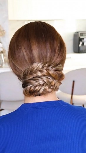 65K views · 212 reactions | Fishtail Bun #hairstyles #hairtutorial #reels | Another Day Another Braid | Facebook