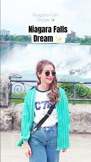 My First Time Seeing Niagara Falls! (Unreal) 🌊 #niagarafalls