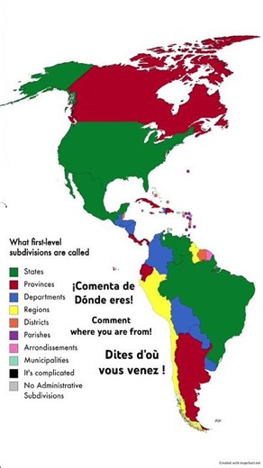 What subdivisions does your country have!?