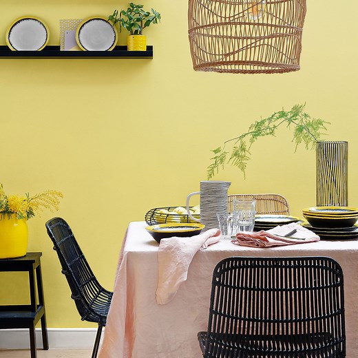 Colours that go with yellow and how to use them in every room