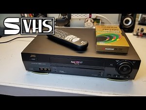 JVC S-VHS VCR (Model HR-S3800U from 2001)