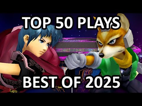 Top 50 SSBM Plays of 2025 - Super Smash Bros. Melee