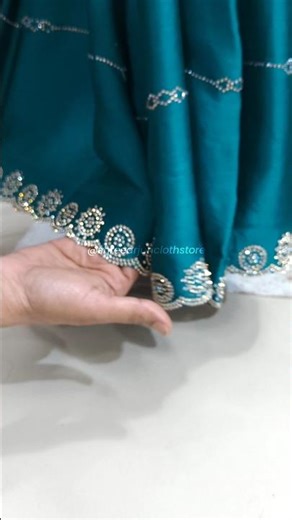 Beautiful Dark Green Lahariya Saree with Golden Stone Work | Bold & Classy Statement Look ✨