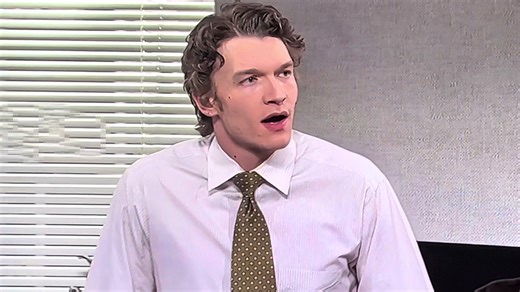 Connor’s SNL recap looks like an intro to a Disney channel series (fixed sound issue 🥹) #connorstorrie #snl #heatedrivalry #sketch #fyp