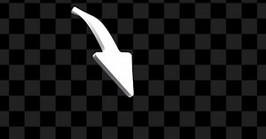 Flexible White Arrows