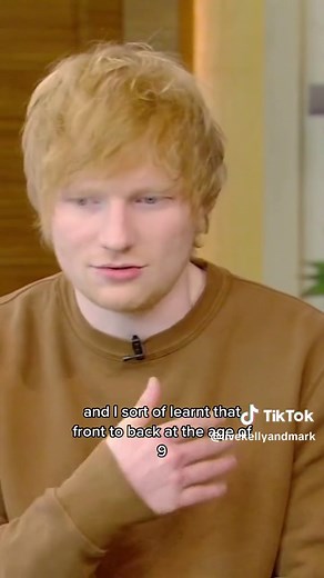 This is how Ed Sheeran treated his stutter