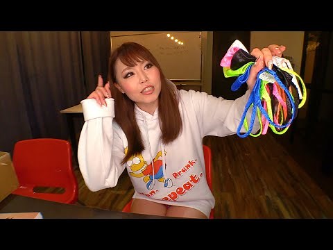 TフロントTバック極小パンティ。テンチョは今何色履いてるでしょうか？