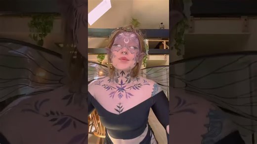 Fantastical fairy makeup transformation looks like a woodland dream