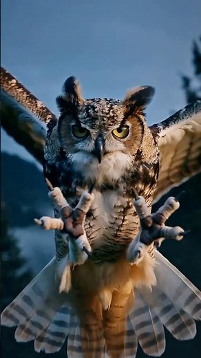 How Great Horned Owl Became Perfect Predator
