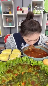 Spicy Cellophane Noodles Eating | Daning ASMR