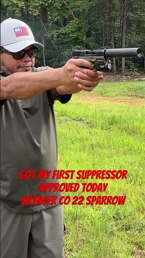 After 4 months waiting! 22 Sparrow suppressor approved! Stay tune video!