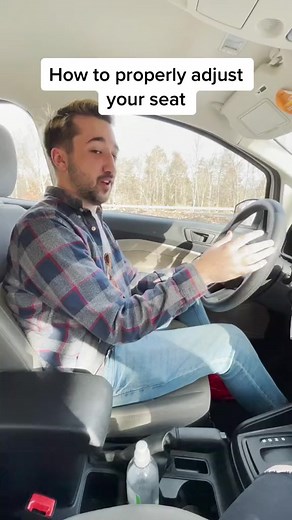 Proper Car Seat Adjustment for Optimal Control & Visibility