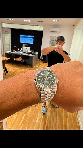3.9K views · 14 reactions | Rolex Sky-Dweller 336934 green dial / Jubilee. Watch is brand new, from 08/2024, and full set with box and papers / 23.250,- euro @ Exclusive-chrono.com BEST PRICE WORLDWIDE! | Exclusive-Chrono | Facebook