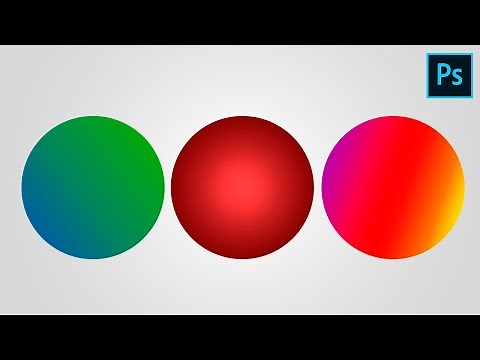 Como Fazer um Circulo (Elipse) Degradê | Photoshop Tutorial