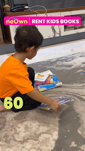 RENT BOOKS FOR YOUR KIDS! 💪🏽 Only with neOwn Kids' Book Library Subscription 📚45,000 Books 🏠Doorstep delivery and pickup 👩‍🏫Expert Recommendations | NeOwn.in