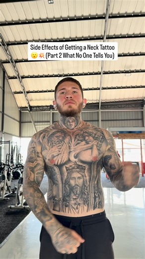 Erick Reynoso on Instagram: "Everyone talks about how it looks… Nobody talks about what comes with it 👇 😮‍💨 1. People stare a lot Not curiosity. Judgment. Especially in public or professional spaces. 🧠 2. You feel it every time you move Turning your head, stretching, sleeping it reminds you it’s there. 😬 3. Pain hits different Thin skin, nerves everywhere. It’s not like arms or legs it’s sharper. 👀 4. First thing people notice Not your personality. Not your vibe. The neck comes first. 🔥 5