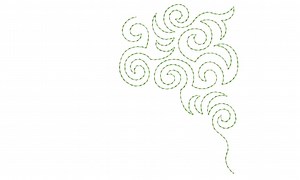 Machine Embroidery Quilting Designs, Swirls Quilt Block, 5 Sizes, Single and Triple Run, Square Quilt Block, Quilting Motif, Swirls Pattern - Etsy