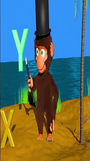 ABC Song for Kids | Learn Alphabet with Fun Monkey | Tinyschool