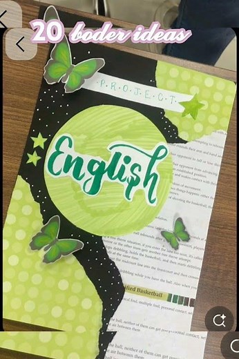 20 asthetic boder ideas./ easy&asthetic ones / for the school project✨