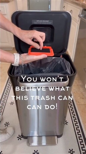 Joseph Joseph Titan Trash Can 🗑️ | Smart Kitchen Organization #Shorts #usa