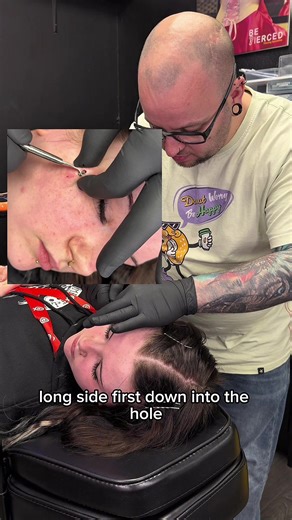 Watch me do a demonstration of how to perform dermal piercing. #piercing #piercings #demo #demonstration @the.life.of_liam