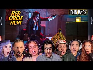 "Red Circle Fight" Precise & Cold – John Wick (2014) | Reaction Compilation