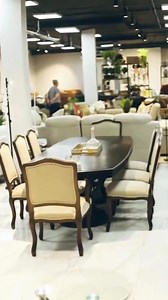 Timeless elegance with SA’s finest furniture. . When you bring the Sorrento & Duke 8-Seater Dining Set home, you’re creating a place for life to unfold. . Thoughtfully crafted for both beauty and functionality, the table is perfect for quiet dinners or festive gatherings, with its expandable feature that comfortably accommodates groups of any size. . The Duke chairs, crafted in rich chocolate oak with upholstered seats, balance comfort and personality. Together with the table’s checkered veneer,