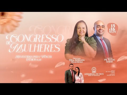 CONGRESSO DE MULHERES | Sábado | 15.11.2025