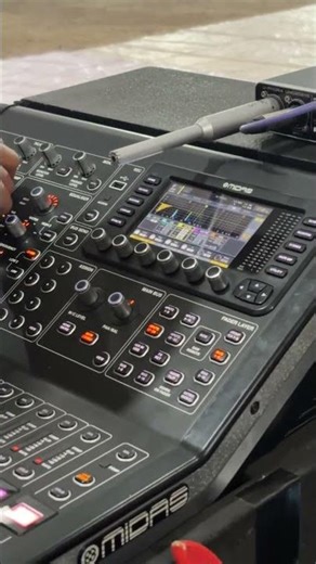 Midas M32R Digital Mixer for the masses #shortvideo #feedshorts #sound