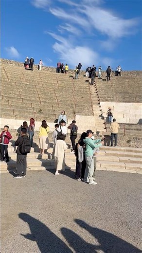 Inside the Ancient Theater of Pompeii!