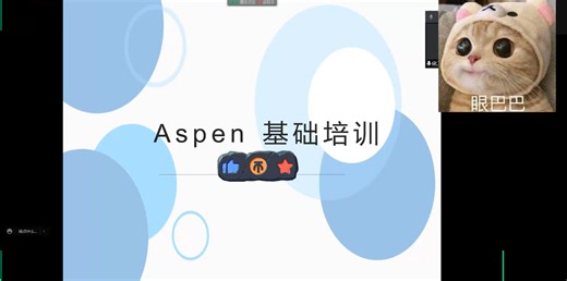 Aspen入门视频（怎么创建文件、输入组分、确定物性方法等等基础内容），详细看简介