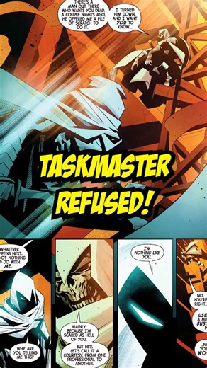 Taskmaster Is Terrified Of Moon Knight🤭
