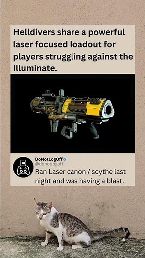 Helldivers 2 Players Share A Powerful Laser Loadout For Fighting The Illuminate #helldivers2