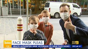 34K views · 350 reactions | Health authorities have urged Victorians to wear face masks. #9News | 9 News Melbourne | Facebook