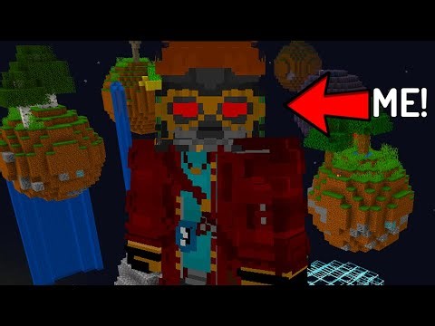 Becoming STAR-LORD in MINECRAFT...