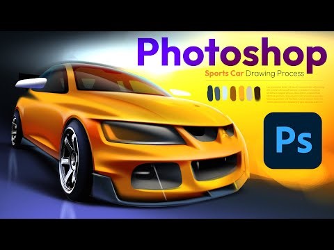 Master Car Design in Photoshop – Step-by-Step Tutorial