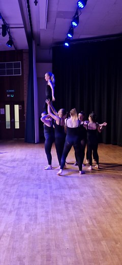 Lyrical Dance Moves and Lifts by Senior Dancers