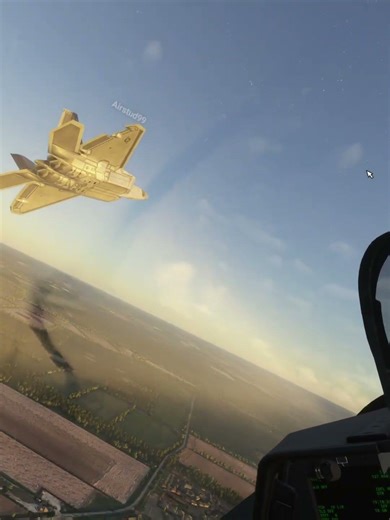 RAF Lakenheath F-22 VR Formation Takeoff | Microsoft Flight Simulator 2024 #msfs2024 #vr #f22raptor