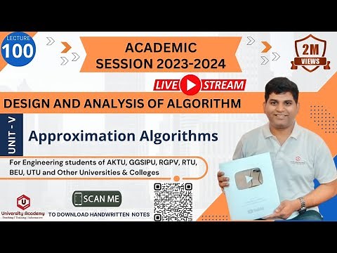 DAA100: Approximation Algorithms for Vertex Cover Problem | Node Cover Problem is NP Complete