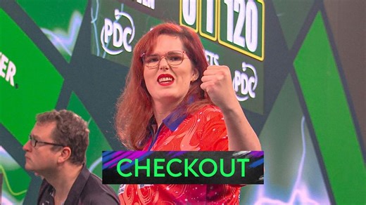 World Darts Championship: Noa-Lynn van Leuven hits two Shanghai finishes