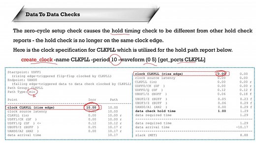 数字集成电路静态时序分析基础-13-Data_to_Data check