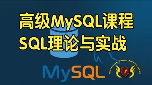 【国语】高级MySQL课程：SQL理论与实战 教程