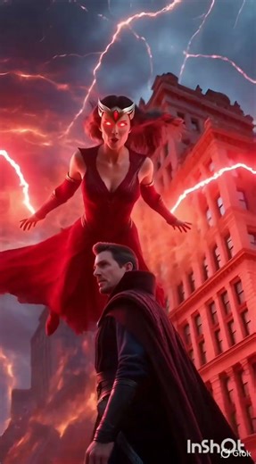 Doctor Strange vs Scarlet Witch 🔥 Who Wins?#DoctorStrange #ScarletWitch #Marvel #Multiverse #Shorts