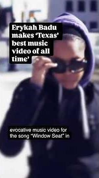 #ErykahBadu makes 'Texas' best music video of all time'