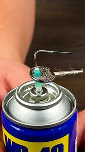 Spray can hack using a key 🗝️ | Genius Inventions