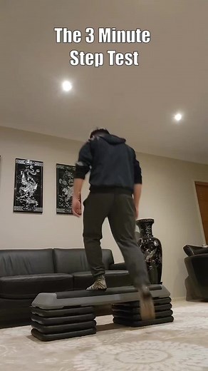3 Minute Step Test for Cardiovascular Endurance Assessment