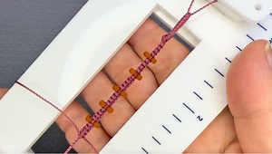 How to Make Bohemian Macrame Seed Bead Earrings by Deb Floros