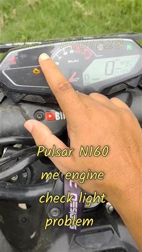 Pulsar N160 Engine Check light problem 😡 | How to Solve engine check light problem | Pulsar problems