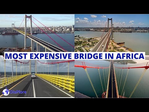The Most Expensive Bridge in Africa Cost $726M, Discover the Maputo - Katembe Bridge in Mozambique